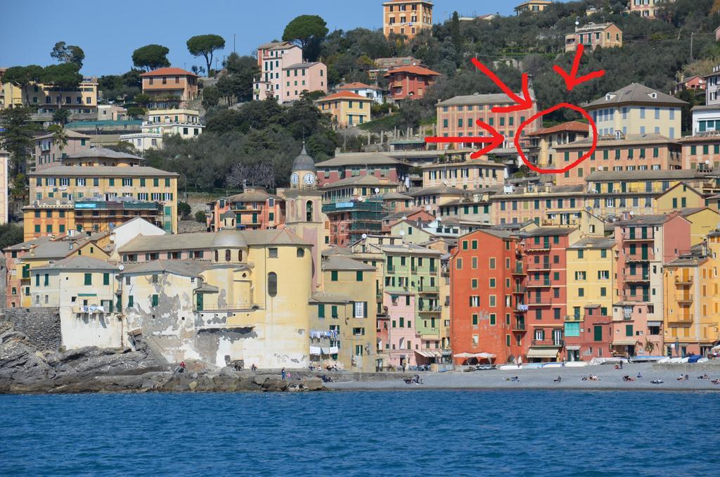 L'Andirivieni Panzió Camogli Kültér fotó